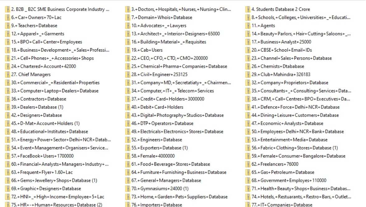 All India Verified Leads Database 2025 (110Cr+ Data - ₹99) - Image 5